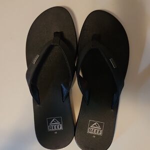 Reef Black Flip Flops